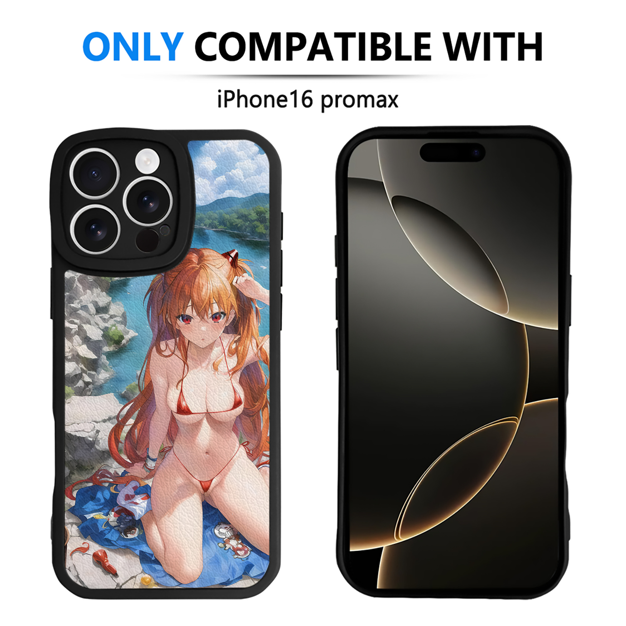 （画像用） EVA 新世紀エヴァンゲリオン 【iPhone 16シリーズ対応】シリコンスマホケース（レザー調） 材質：シリコン